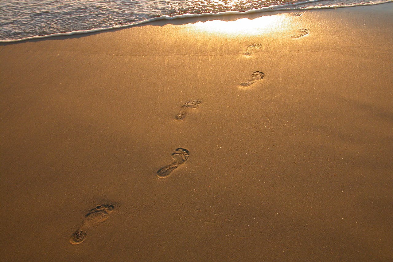 footsteps symbolising tracking lost leads for lead generation footsteps symbolising tracking lost leads for lead generation